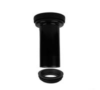 Kit de conexión de inodoro, sellado de tubería de drenaje montado en la pared para anillo para instalación de fontanería de baño, válvula de descarga (220 mm+anillo de sellado)