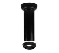 Kit de conexión de inodoro, sellado de tubería de drenaje montado en la pared para anillo para instalación de fontanería de baño, válvula de descarga (355 mm+anillo de sellado)