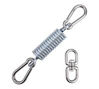 Kit de conexión de resorte oscilante con piezas de acero inoxidable 304 para colgar silla, saco de arena, saco de boxeo, configuración aérea de fitness al aire libre