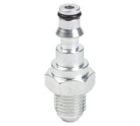 Kit de conexión rápida para lavadora de alta presión para adaptador M14 M22 para LAVOR para Vax - Juego de accesorios de manguera de aleación para lavado a chorro y limpieza de coche, plateado (M14