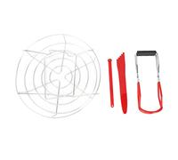 Kit de Conservas de Acero Inoxidable con Elevador de Tapas Popper Pinzas y Levantador para Principiantes