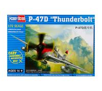 Kit de construcci n de modelo de avi n Hobby Boss P-47D Thunderbolt