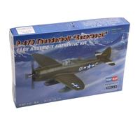 Kit de construcci?n de modelo de avi?n P47D Thunderbolt Razorback de Hobby Boss Easy Assembly
