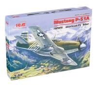 Kit de construcci?n del Mustang P51A de ICM Models