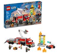 Kit de construcci n LEGO City Fire Command Unit 60282: divertido set de construcci n de bomberos para ni os (novedad de 2021, 380 piezas)