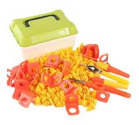 Kit De Construcción De Cartón | Juego de Herramientas de Corte de Cartón con Caja de Herramientas - Proyectos De Ingeniería Manualidades Actividades Familiares para Niños Y Niñas