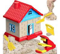 Kit de construcción de Castillos de Arena con Arena perfumada, Molde y Herramientas. Moldes para Castillos de, Juguetes de Juego Creativo de para Interiores.