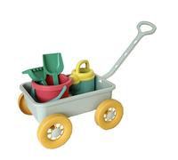 Kit de construcción de Castillos de, Cubo de Playa y Juego de Palas | 8 Piezas Learning Learning Play Sand Kit con Carro | Juega al Aire Libre de diversión portátil para la Playa Costera afuera del c