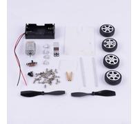 Kit de construcción de coche eléctrico DIY Smart Tracking Line | Sigue automáticamente la línea negra, utiliza la reflexión de la luz, ideal para experimentos de física