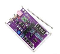 Kit de construcción de radio FM, sintonizador de alta sensibilidad RDA5807S, banda de 87-108 MHz, TDA2822, proyecto de electrónica educativa