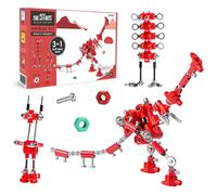 Kit de construcción de Robot de Dinosaurio de The Off bits, para Construir su Propio Robot de Juguete, Modelo T-Rex, Juguete de construcción de Tallos para niños, Kit de ingeniería