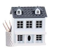 Kit de construcción de villa en miniatura, casa de muñecas DIY, pequeña villa de manualidades para coleccionistas, perfecta como regalo creativo, decoración para niños, aficiones, habitaciones y