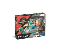 Kit de construcción laboratorio de dinosaurios - Clementoni - Dinosaurios luminosos - 35x7x26 cm - Tema dinosaurio