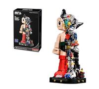 Kit de construcción PANTASY Astro Boy para Adultos y Adolescentes: modelo de colección de anime detallado con diseño semimecánico sin costuras, soporte de exhibición y placa de nombre, pieza
