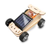Kit De ConstruccióN Solar para NiñOs,Kit De Coche Solar con Madera para NiñOs 8+ AñOs - Juguete Educativo Stem, Regalo EcolóGico (Navidad/CumpleañOs, NiñOs Y NiñAs)