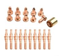 Kit de consumibles de plasma de 21 piezas 9-8215 9-8211 9-8213/9-8277, para dinámica térmica, para sl60, para sl100, boquillas de latón 80A electrodos y arrancadores