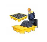 Kit De Contención De Derrames De Laboratorio, Polietileno A Prueba De Fugas Bandeja De Contención De Derrames Para Almacenamiento De Carga Interior/exterior(130x68x30cm)