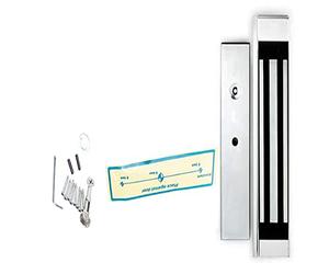 Kit de Control de Acceso a Puertas RFID: Cerradura magnética de 180 kg, Teclado, Control Remoto, botón de Salida, Fuente de alimentación - para Puerta única
