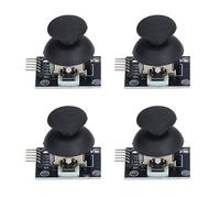 Kit de control de control del módulo del sensor de joystick para los ejes PS2 x y Salida analógica dual 4pcs