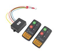 Kit de Control Remoto de Cabrestante Inalámbrico, Control Remoto de Cabrestante de 12V 24V de Alta Sensibilidad Universal para Automóvil ATV Camión
