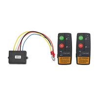 Kit de Control Remoto de Cabrestante Inalámbrico Rango de 75 Pies 12V 24V Alta Sensibilidad Universal para Coche ATV Camión ATV Cabrestante