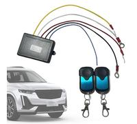 Kit De Control Remoto De Cabrestante Inalámbrico: Receptor Universal, Control Remoto De Largo Alcance Para Cabrestantes Eléctricos, De Fácil Instalación Para Operación De Cabrestante D