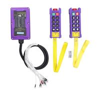 Kit de Control Remoto de grúa inalámbrica Industrial para polipasto eléctrico de Doble Velocidad - transmisor y Receptor de 36 V con Alcance de 300 Metros y clasificación de (compasión)