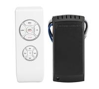 Kit de control remoto inalámbrico, 4 tiempos 3 velocidades Universal Ventilador de techo Lámpara de luz Controlador de tiempo Interruptor Kit de control remoto inalámbrico con transmisor y receptor