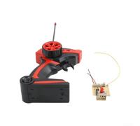 Kit de control remoto inalámbrico ABS para proyectos de tanque de barco | Para frecuencia, control de 4 canales, larga distancia de transmisión, señal estable, ideal para coches de bricolaje