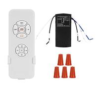 Kit de control remoto para ventilador de techo con control remoto inalámbrico e interruptor de sincronización del receptor para lámpara de ventilador de techo