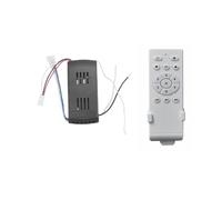 Kit de Control Remoto Universal para Ventilador de Techo, Controlador de Luz de Ventilador de CC de Bajo Voltaje de 40 W, 6 Velocidades y