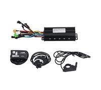 Kit de controlador de bicicleta eléctrica 30A Controlador de motor de 3 modos de onda sinusoidal con panel de visualización S800 Sensor PAS Acelerador de pulgar para bricolaje