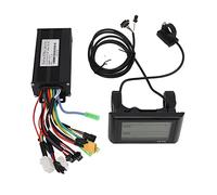 Kit de Controlador de Motor de Bicicleta eléctrica 26A DC 24V 36V 48V Disipación de Calor Panel de Pantalla LCD Controlador sin Cepillo para Bicicleta