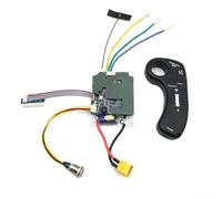Kit de controlador de motor sin escobillas de 36 V, 29,4 V, 24 V, para scooters eléctricos, sensor de pasillo, placa de accionamiento focal con interruptor remoto 12a 16a (correa 7S 29.4V)
