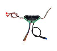 Kit de controlador de pantalla de scooter eléctrico para scooters E9T de 36 V, 17 A, 350 W, juego de controlador con carcasa de aleación de aluminio (medidor)