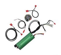 Kit de controlador de scooter eléctrico 48 V 15 A para HX para modelo X8 con panel de salpicadero y juego de cables de datos, control de motor con protección térmica de sobrecarga