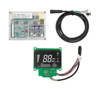 Kit de controlador de scooter eléctrico para Cecotec Jeep MW21 MW95, 48 V 1200 W, juego de medidor de aluminio con doble pantalla de freno