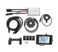 Kit de Controlador de Scooter eléctrico Resistente al Agua del Control de Agua 15A LCD10H Medidor de visualización con 130x Aprendedor del Pulgar para 250W 350W Motor sin