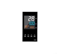 Kit de controlador de temperatura Pid, kit de controlador de temperatura PID digital, con termopar tipo K, pantalla de ventana doble, para lecturas de punto de ajuste y tiempo real, salida de alarma