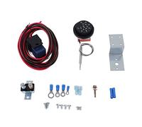 Kit de Controlador de Termostato de Ventilador de Radiador Eléctrico de 12 V Kit de Cable de relé de Cableado de Ventilador de Refrigeración para Coche 21 Piezas de Ajuste de Ventilador de Radiador