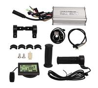 Kit de controlador para bicicleta eléctrica, 36V, 48V, 500W, con controlador de onda sinusoidal de 20A, Panel LCD3, empuñadura de acelerador para bicicleta eléctrica y Scooter