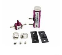 Kit de controlador Turbo Boost manual ajustable de 1 a 30 PSI con control de nivel de impulso en cabina con construcción de aluminio mecanizado CNC (morado)