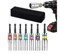 Kit de controladores de manguito de transmisión oscilante de extensión de | Adaptador de enchufe resistente para técnicos, mecánicos, carpintería, muebles, garaje, automotriz, industria del hogar