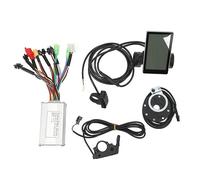 Kit de conversión Bicicleta eléctrica 1000W 48V 26 Pulgadas - Motor eléctrico y Controlador con Pantalla LCD, Sensor y Acelerador para e - Bike DIY y conversión Completa