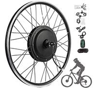 Kit de Conversión de Bicicleta Eléctrica 48V 250/350/500/1000/1500W 20"/24"/ 26"/27,5"/28"/ 29"/ 700C, Kit de Conversión de Bicicleta para Tracción Rueda Trasera,1500W-29in