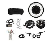 Kit de conversión de bicicleta eléctrica, Cassette de Motor de cubo de rueda trasera de 48V, 1000W, 20 pulgadas, Kit de pantalla S866, conversión de bicicleta de nieve