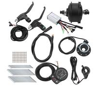 Kit de conversión de bicicleta eléctrica con motor de cubo de 250W y 36V, funcionamiento silencioso para rueda de 27,5 pulgadas y 12G (precursora)