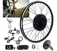 Kit de conversión de Bicicleta eléctrica con Motor de Cubo de 500W, 1000W, 1500W, Rueda Delantera de tracción Delantera 20 24 26 27,5 28 29 Pulgadas 700C, para Bicicleta eléctrica