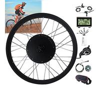 Kit de conversión de bicicleta eléctrica con motor de cubo y panel LCD para actualización de bicicleta