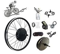 Kit de conversión de bicicleta eléctrica con panel LCD, acelerador y sensor de asistencia de pedal para una fácil actualización de bicicleta